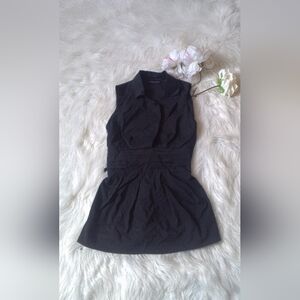 Black Sleeveless Tank Top  Size Size 6